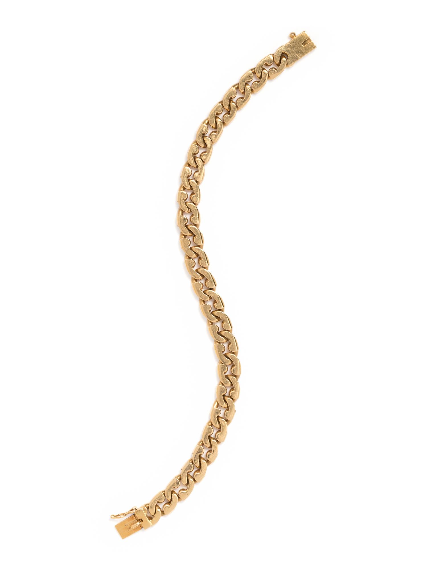 YELLOW GOLD BRACELET