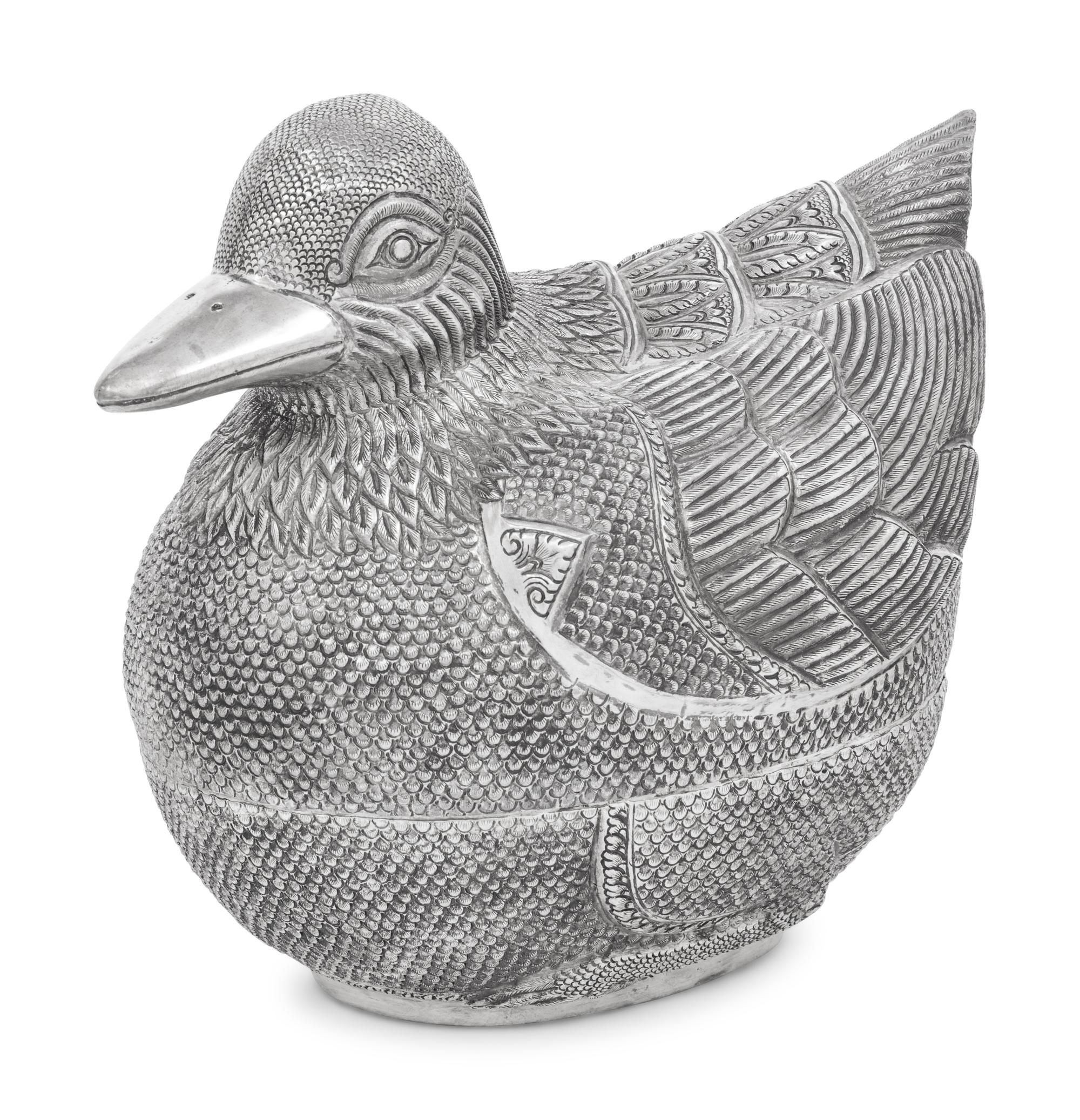 A Southeast Asian Silver Duck