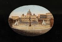 Two Italian Micromosaic Plaques