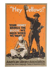 [WWI]. 6 posters promoting the United War Work Campaign. Ca 1918. [ With ]: Salvation Army poster.