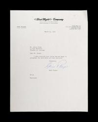 A Group of Two 1960s Personally Signed Letters (TLS) from Arnold Palmer and Gary Player,