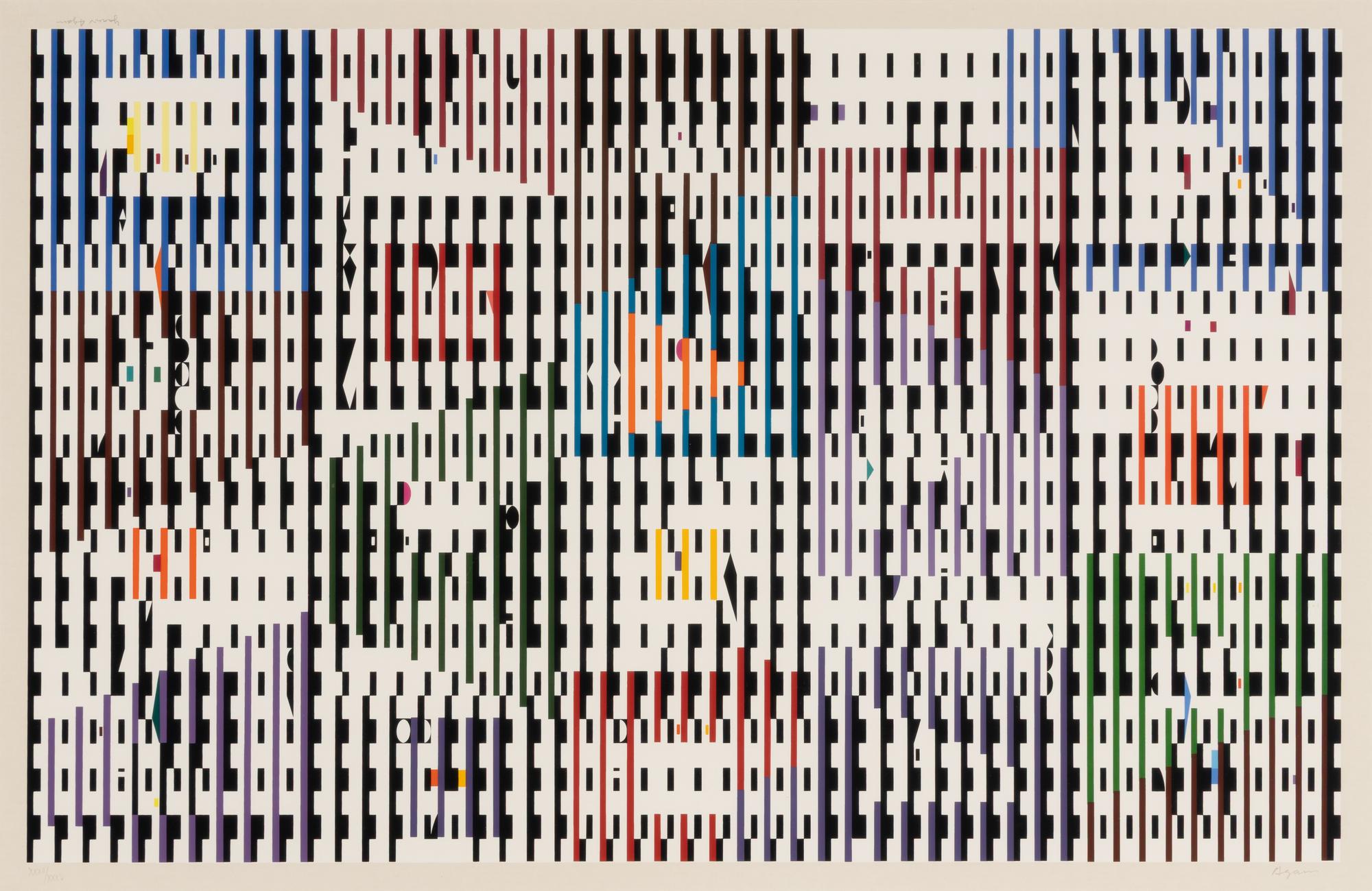 Yaacov Agam (Israeli, 1928-2026) — Untitled