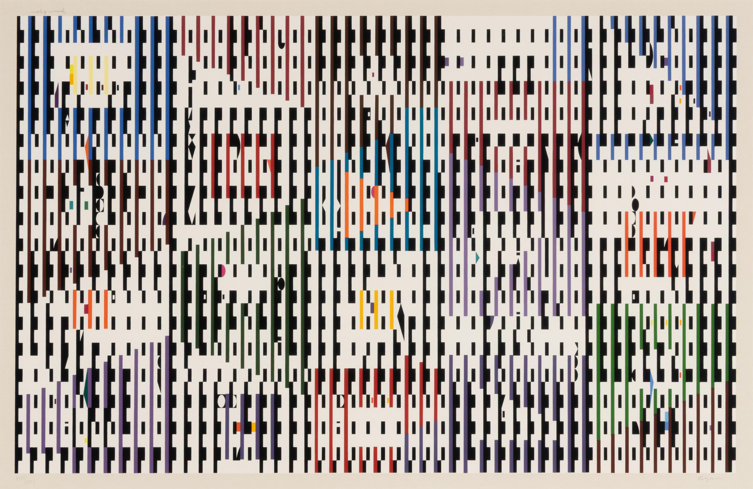 Yaacov Agam (Israeli, 1928-2026) — Untitled