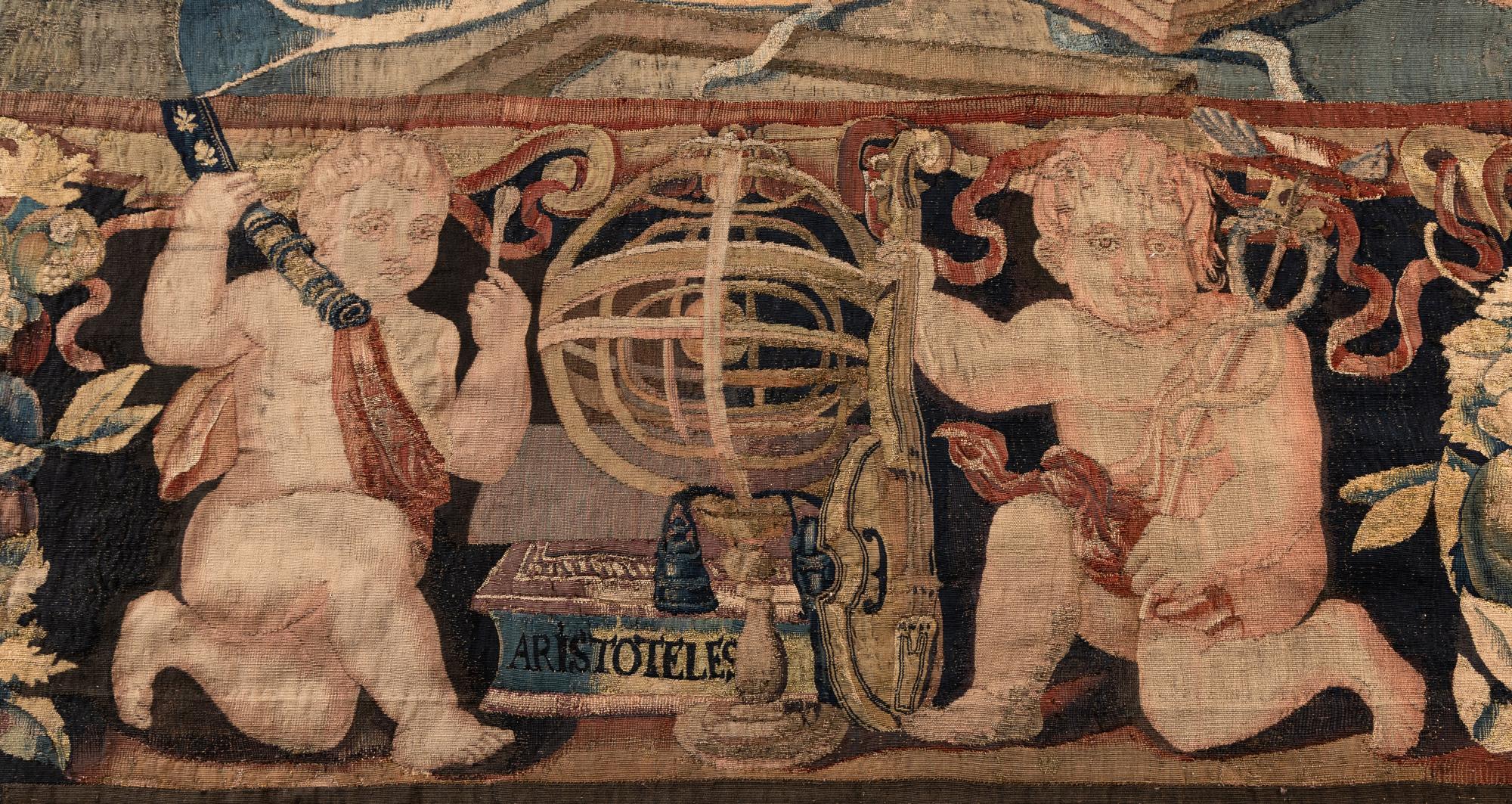 A Bruges Allegorical Tapestry from the Series The Seven Liberal Arts