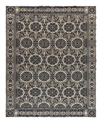 Two Cotton and Wool Jacquard Coverlets