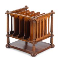 A William IV Walnut Canterbury