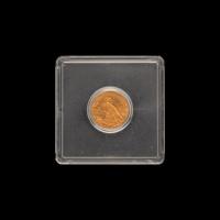 A 1910 Indian Head $2.50 Gold Coin