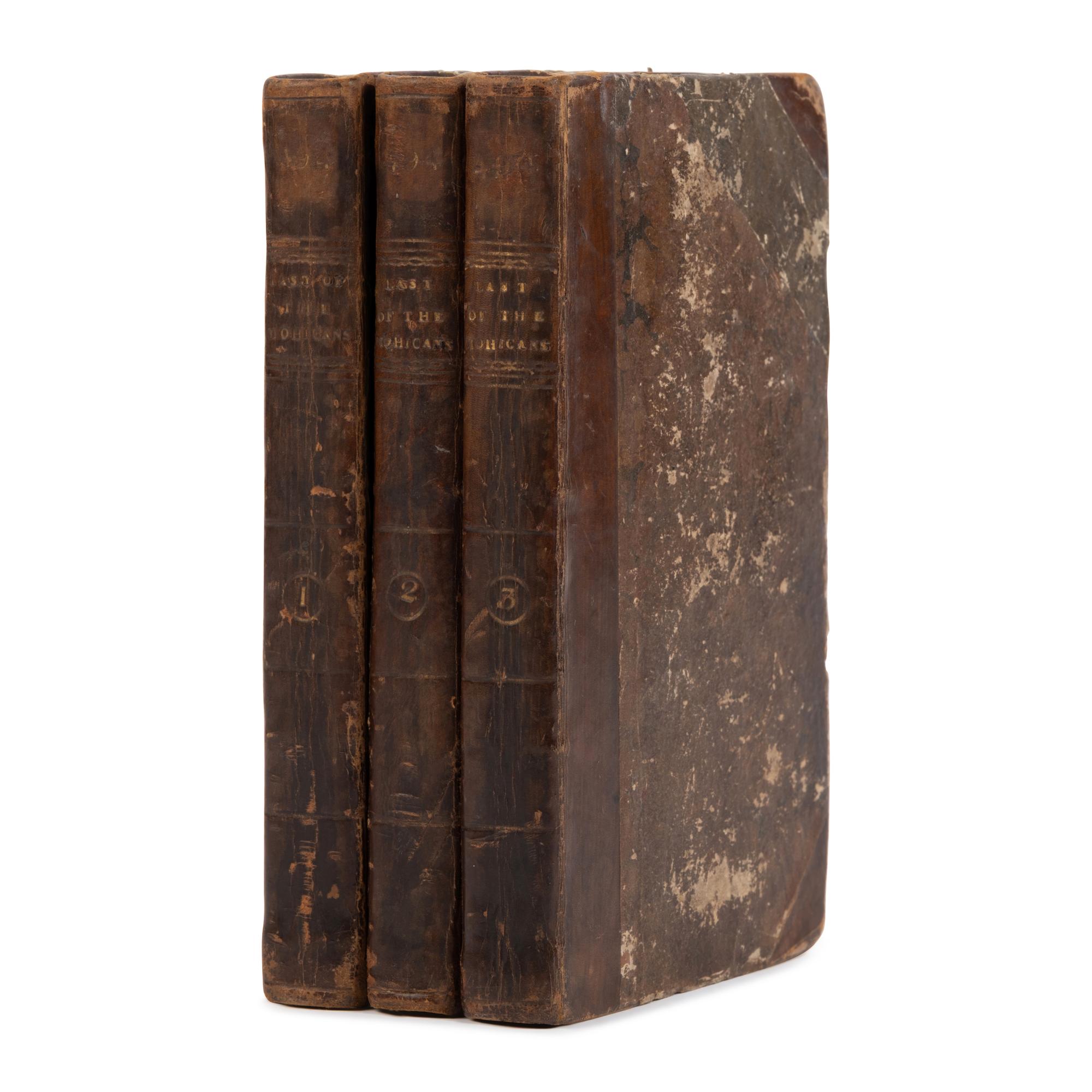 Cooper, James Fenimore (1789-1851). The Last of the Mohicans; A Narrative of 1757 . London: John Miller, 1826.