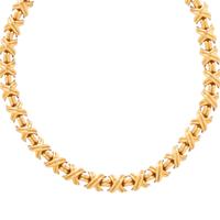 TIFFANY & CO., YELLOW GOLD NECKLACE