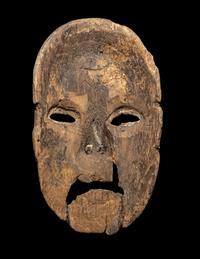 A Japanese Noh Mask of a Woman