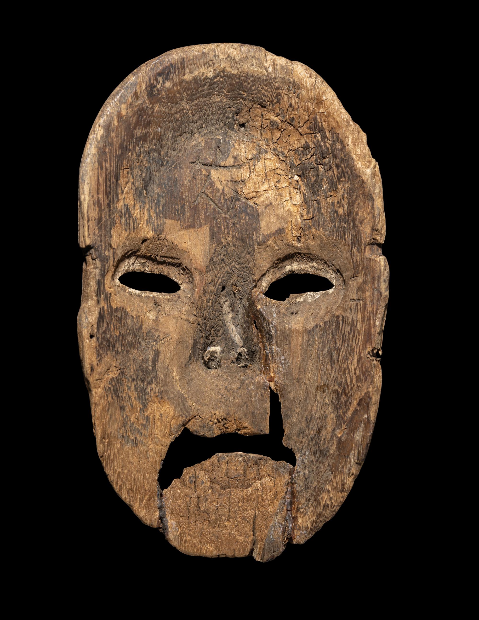 A Japanese Noh Mask of a Woman