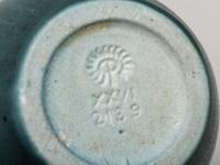Five Carved and Mat Vases
