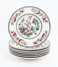 A Group of Johnson Brothers Bowls Diameter 8 inches.