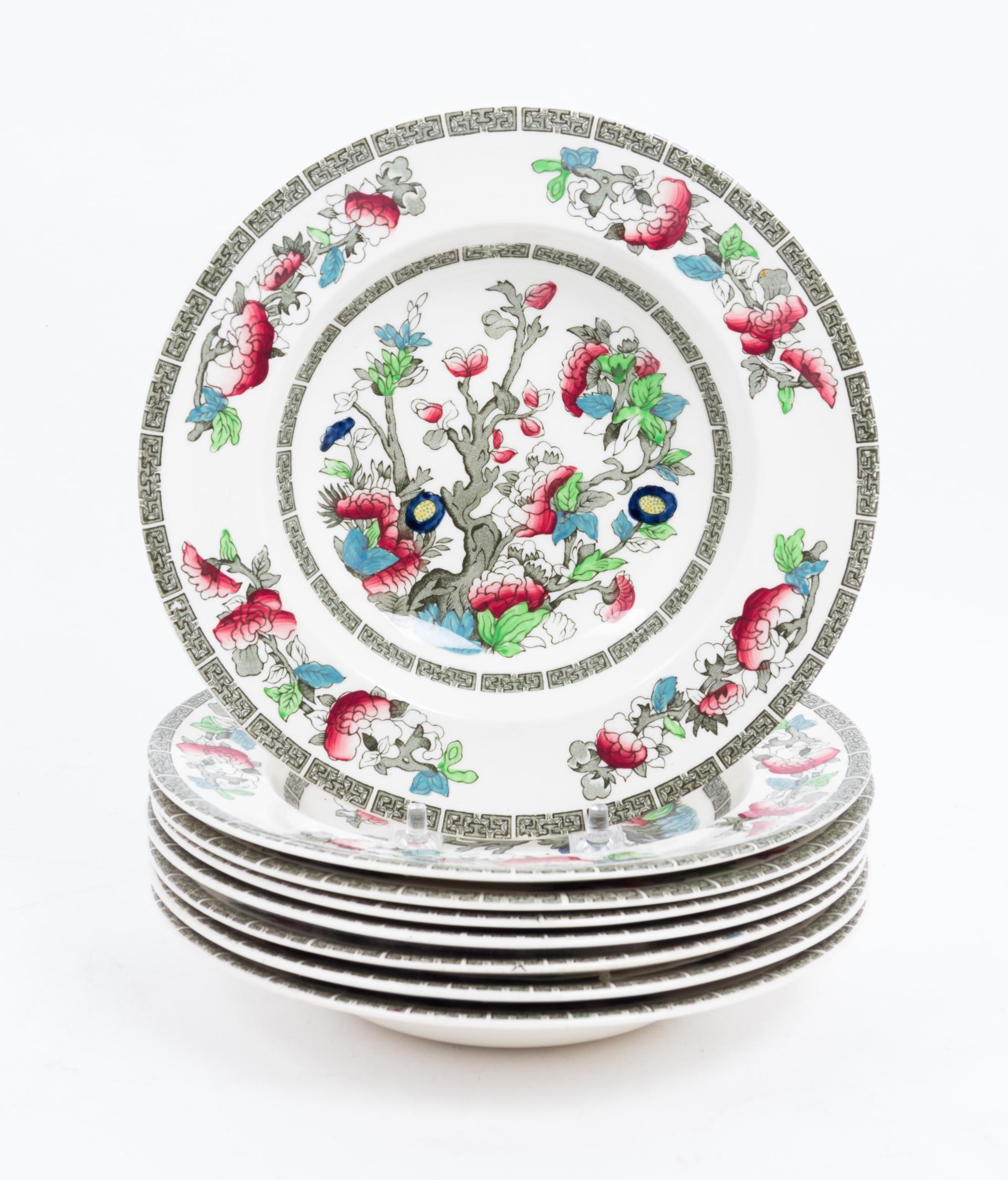 A Group of Johnson Brothers Bowls Diameter 8 inches.