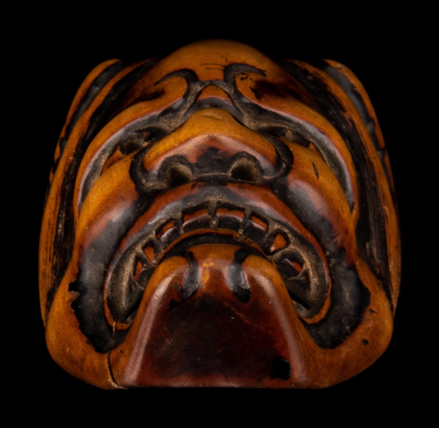 Five Japanese Carved Wood Netsuke