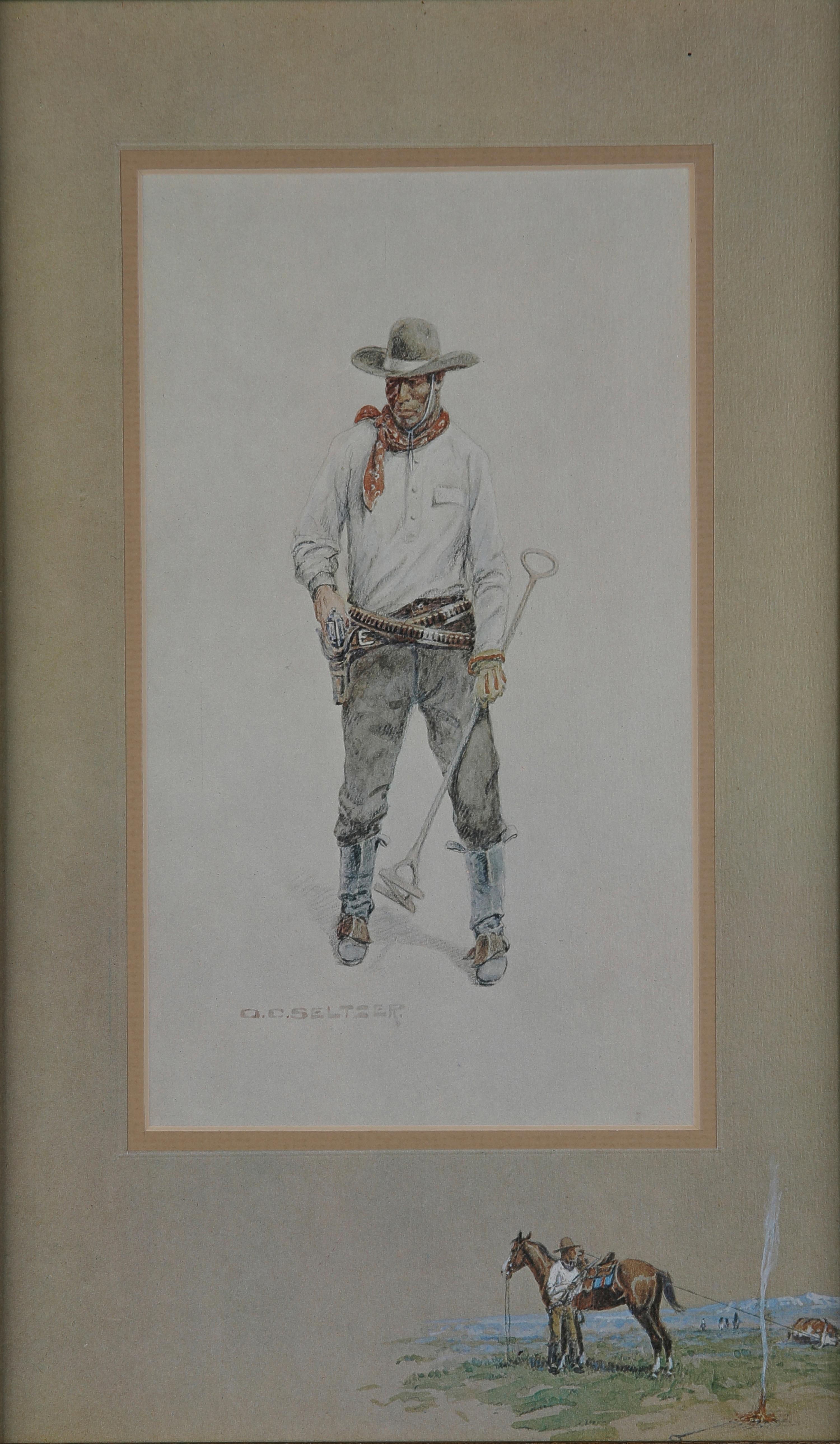 Four Prints from the Western Character's Series, between 1927 and 1932