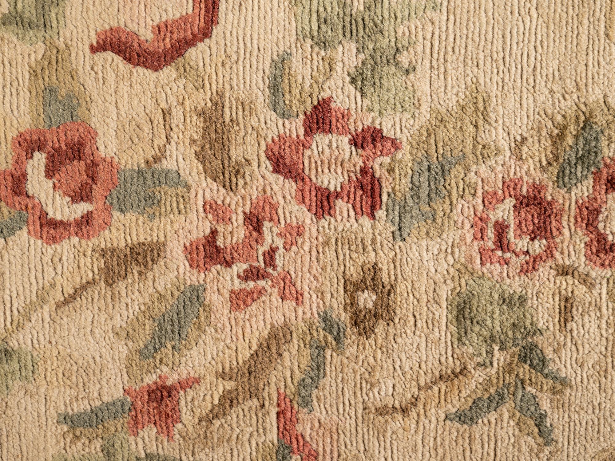 A Tibetan Savonnière Style Rug