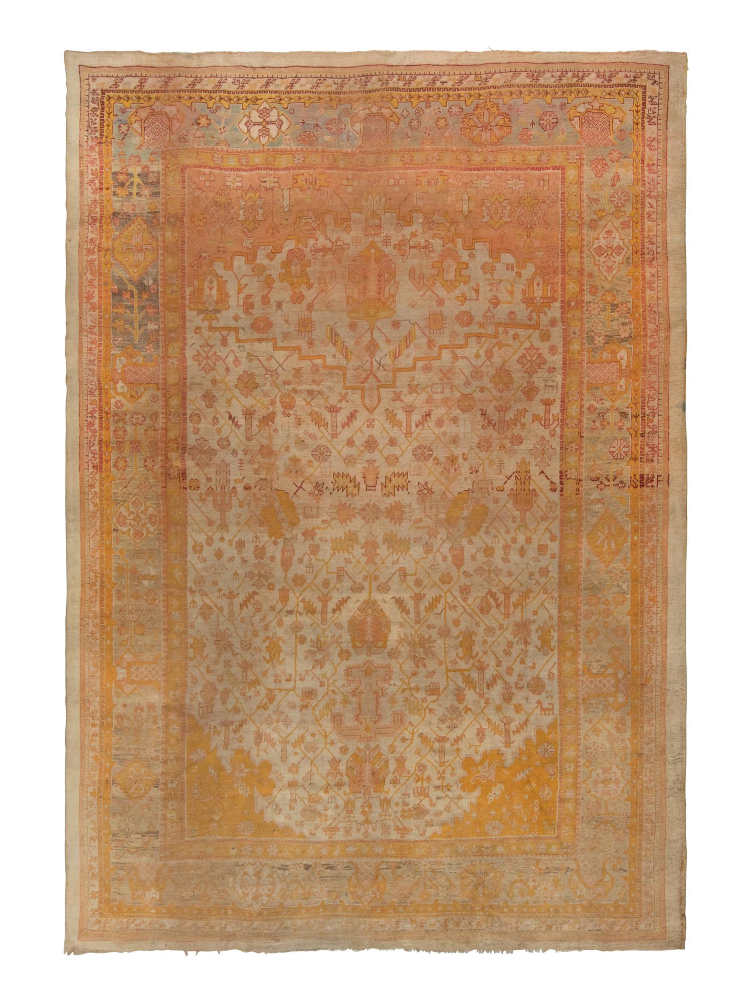 An Oushak Rug