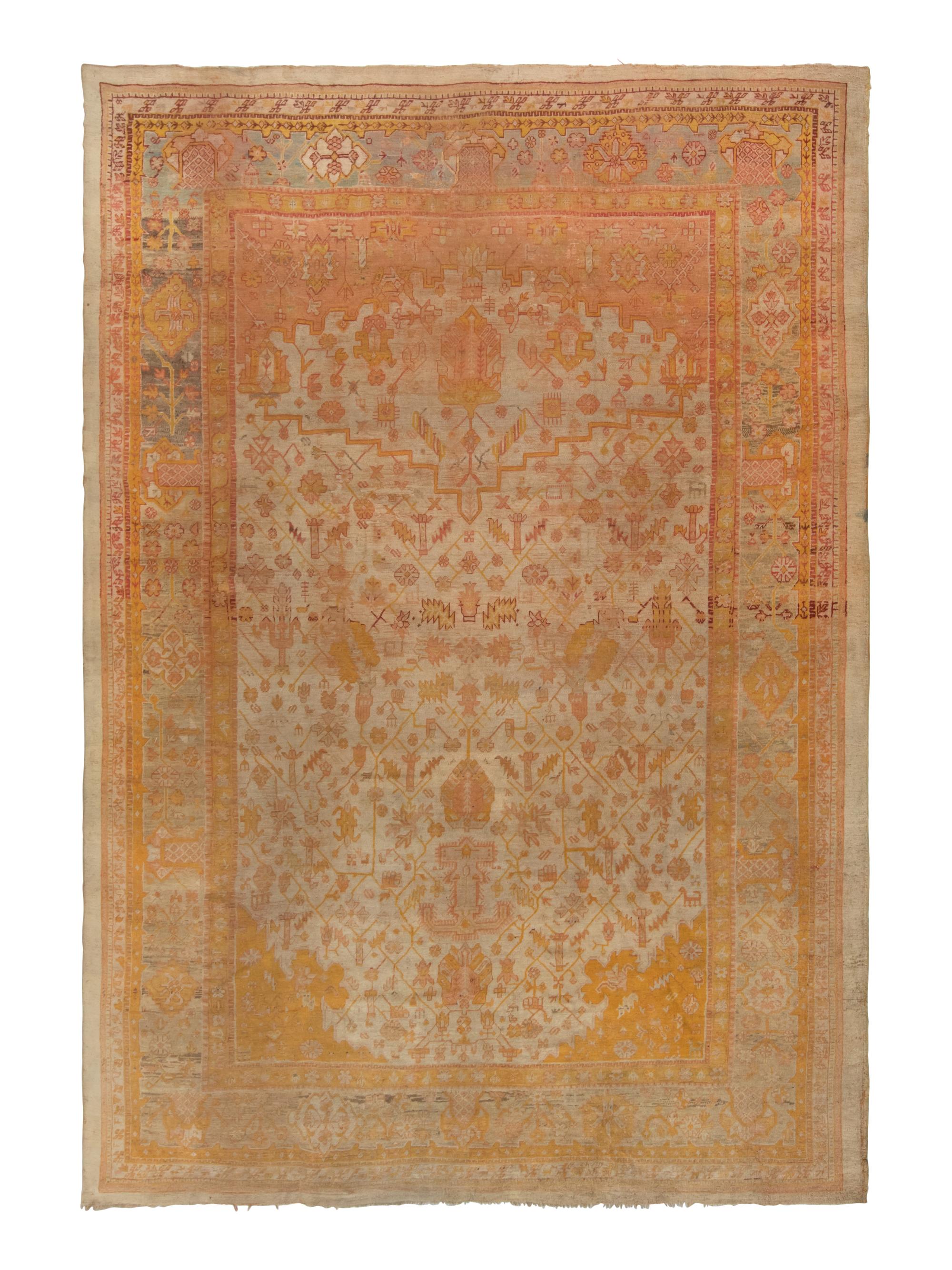 An Oushak Rug