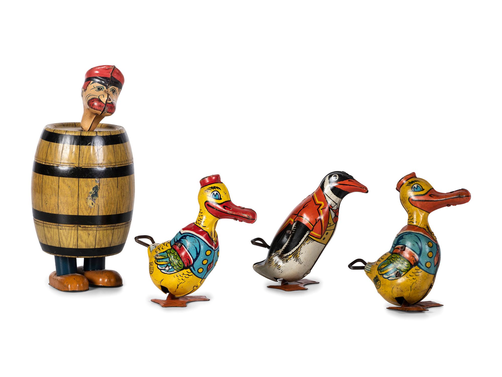 A Chein Tin Lithograph 'Barnacle Bill' Windup Toy
