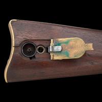 Fine & Scarce Brass Mounted US Model 1855 Type I Harpers Ferry Rifle