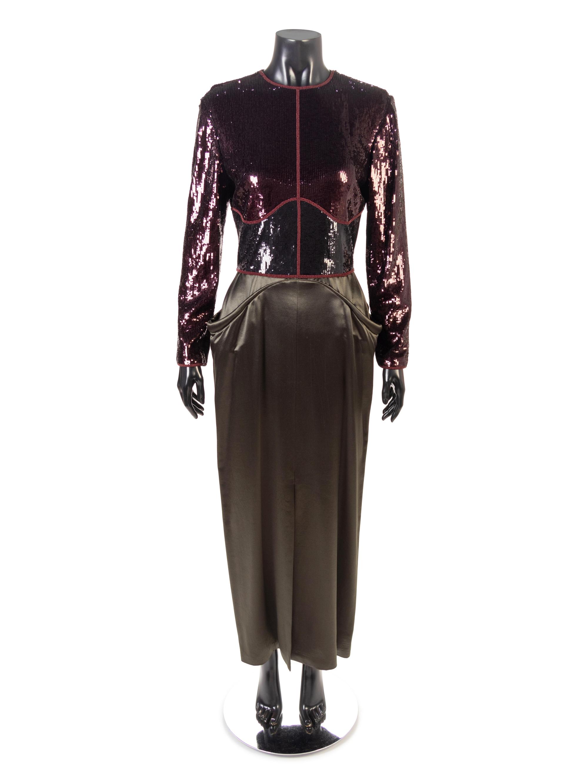 Two Geoffrey Beene Evening Dresses, 1980-90s
