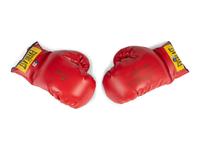 A Set of Muhammad Ali and Joe Frazier Signed Autograph Boxing Gloves (Beckett Authentication Services Letter),