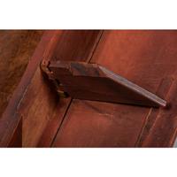 A Federal Red-Stained Maple and Cherrywood Drop Leaf Table