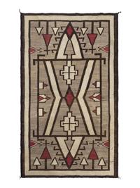 Navajo Crystal Pattern Weaving / Rug