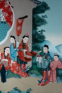 Seven Chinese Reverse Glass Paintings