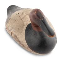 Three Carved Wood Duck Decoys
