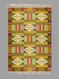 Flatweave Rug Sweden, c. 1950