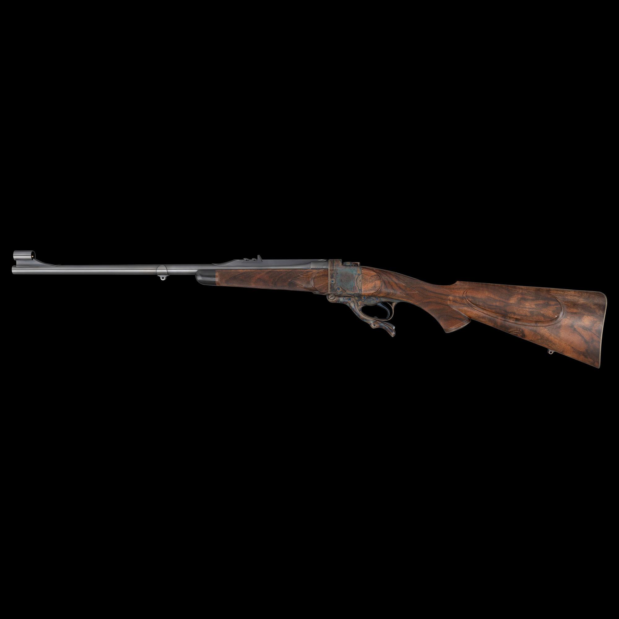 *George Gibbs Number 1 Farquharson Action Rifle in 7x57mmR Rebuilt by Stephen Heilmann and Darwin Hensley