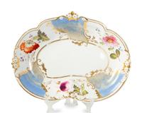 An English Bloor Derby Porcelain Dessert Service — 19TH CENTURY
