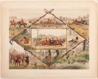 Two Fox Hunting Prints