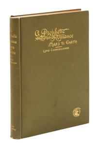[MCCOY, JOHN] A Prophetic Romance: Mars to Earth. Boston, 1896. First edition, presentative copy (signed twice)