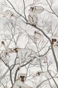 Gustavo Novoa, (Chilean, b. 1941), Monkeys, 1971