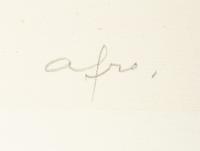 El Sereno , 1955 Composizione , 1958, and Notte D’Inverno, 1960 (a group of three prints)