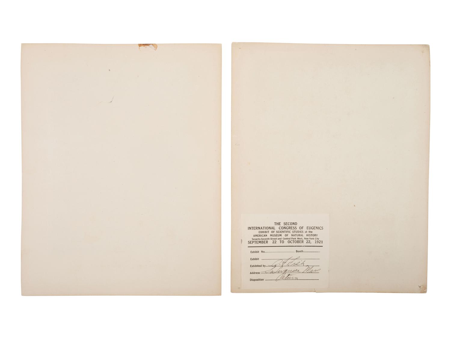 SHINDLER, Antonio Zeno (1823-1899), photographer. 2 photographs of Sauk Chief Keokuk and his son Charles. Washington, DC, 1868.