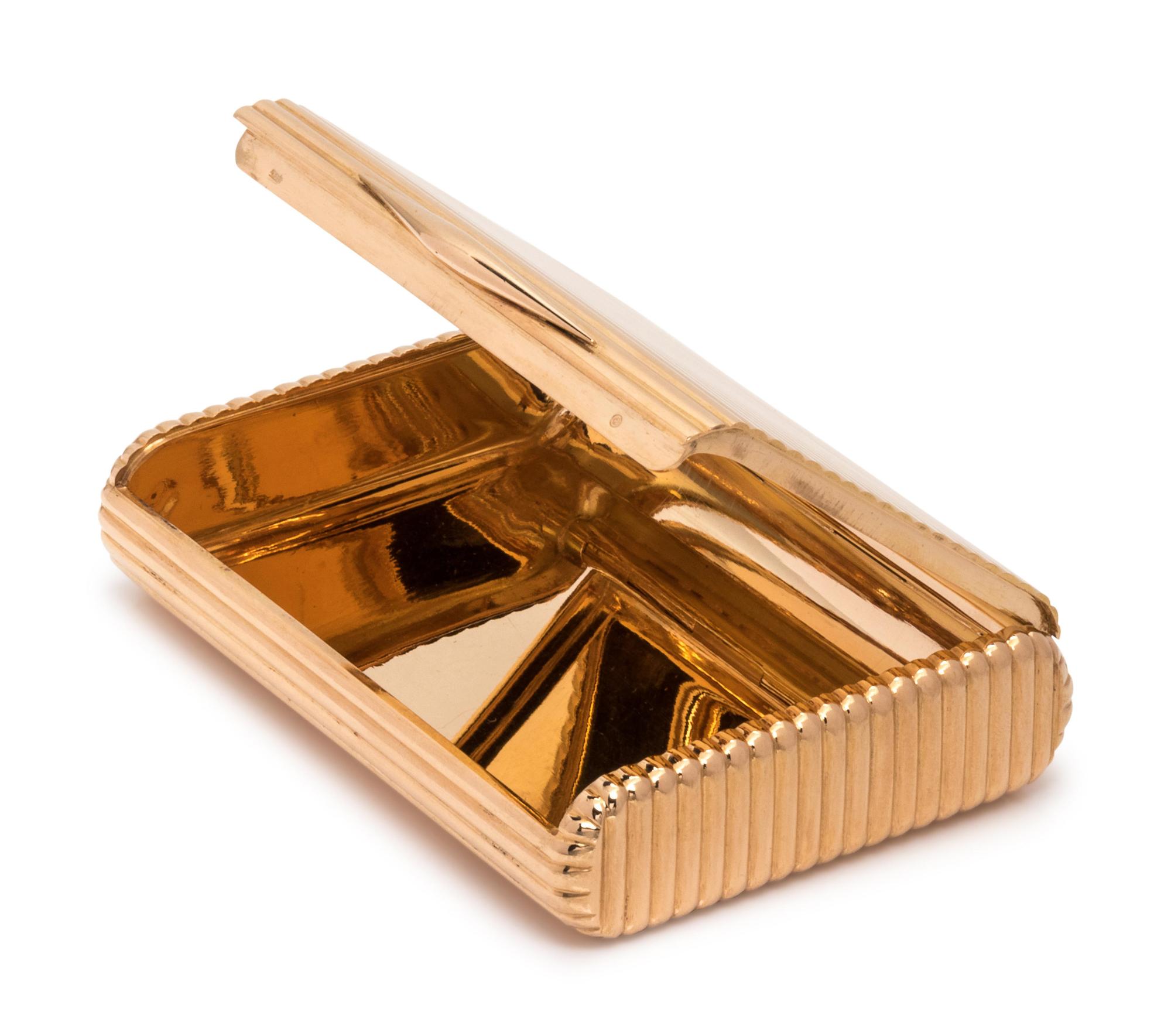Gold Cigarette Case