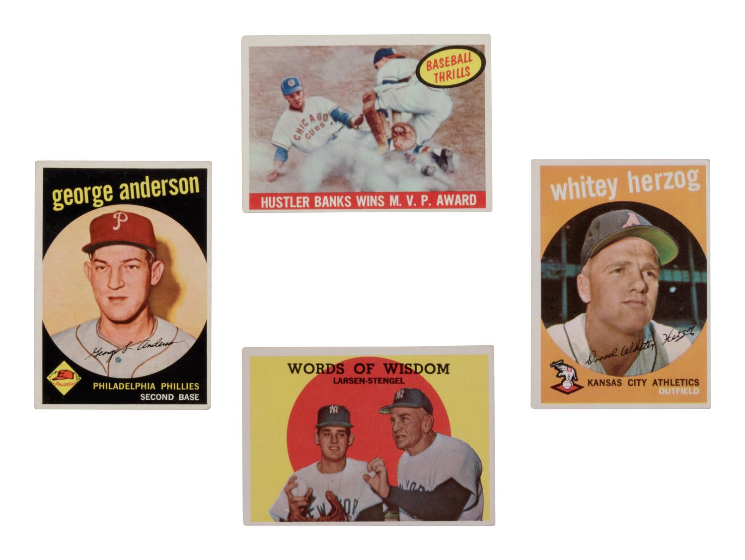 A Near Set of 1959 Topps Baseball Cards,