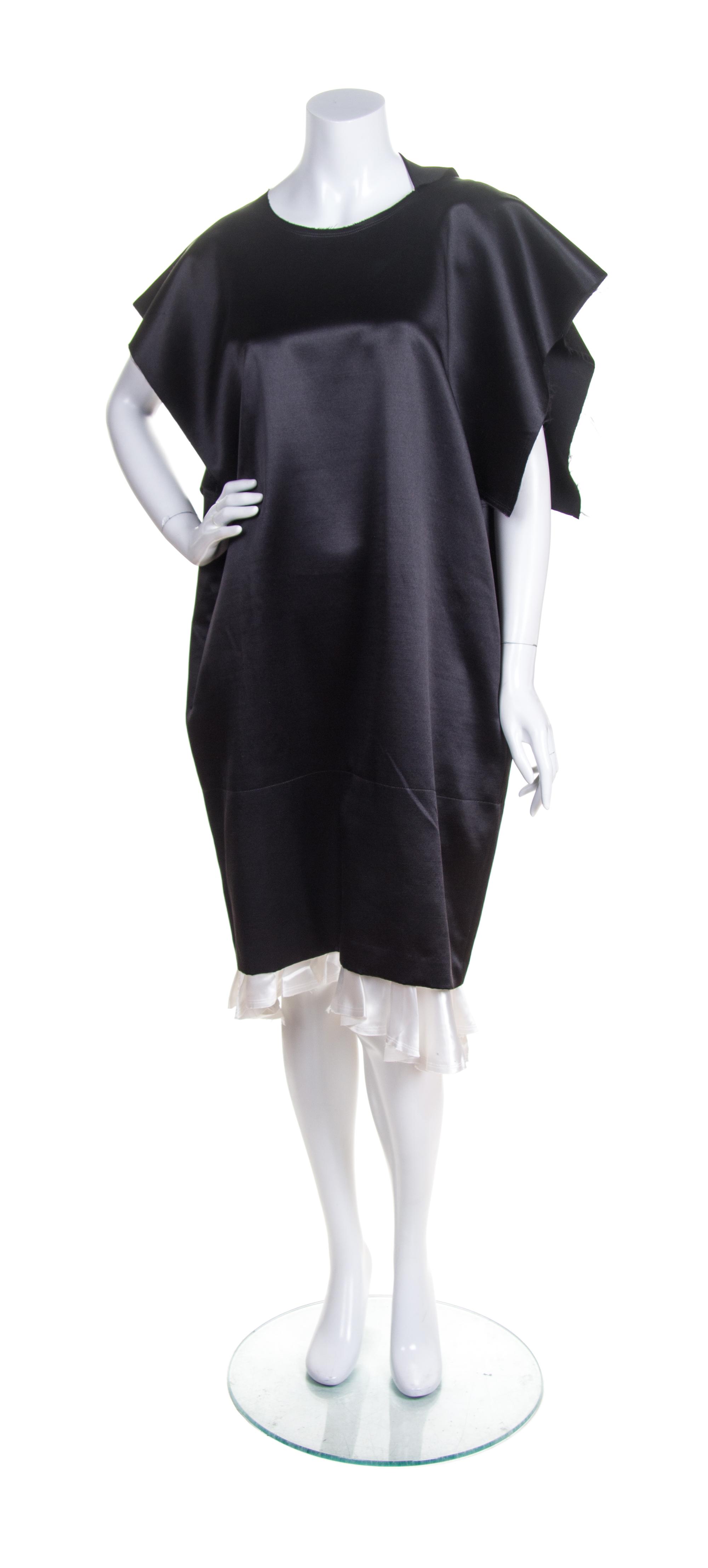A Comme des Garcons Black Dress, Size S.