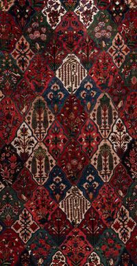 A Bakhtiari Wool Carpet
