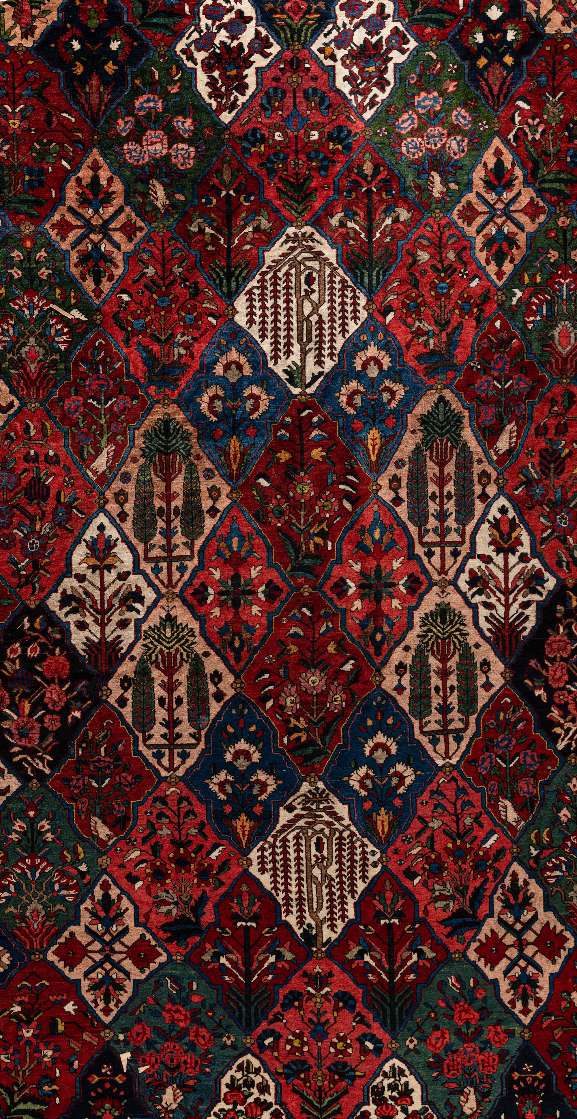 A Bakhtiari Wool Carpet