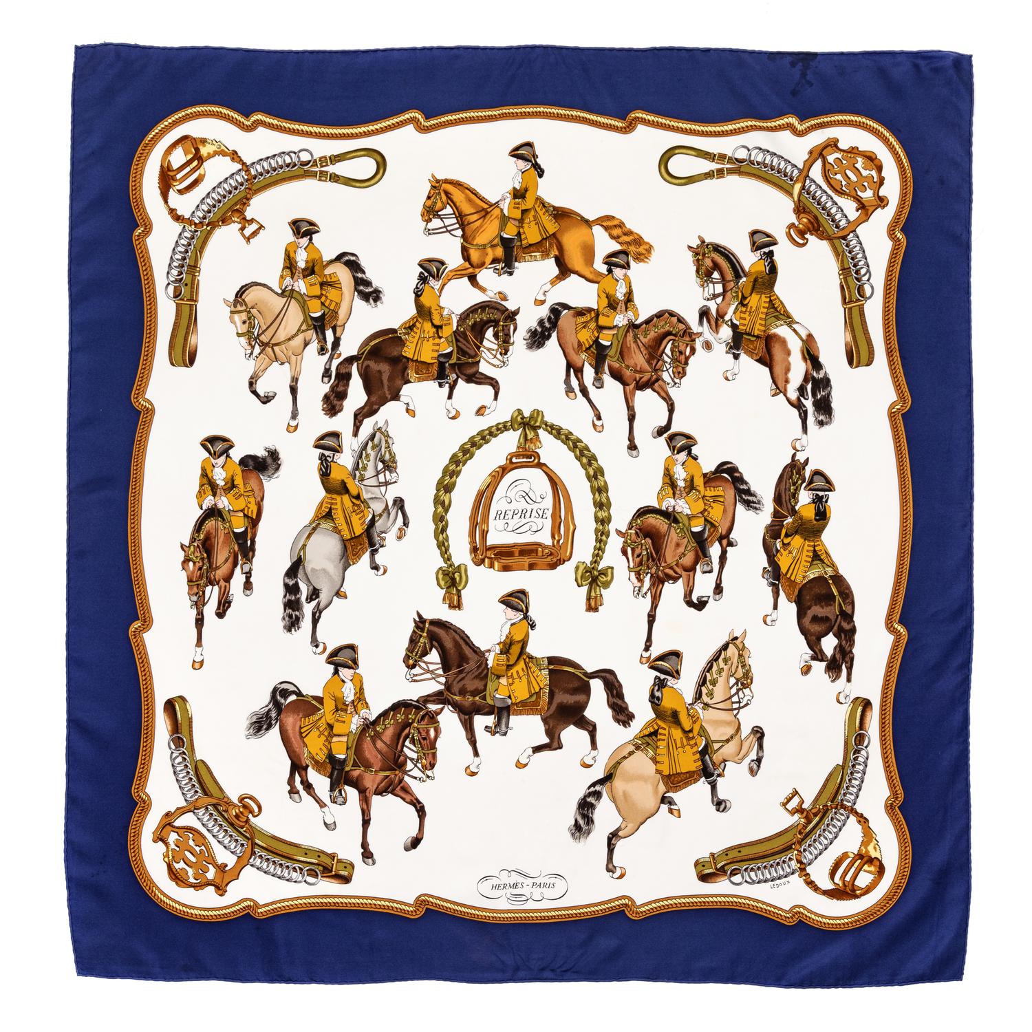 Hermès 90cm Silk Scarf
