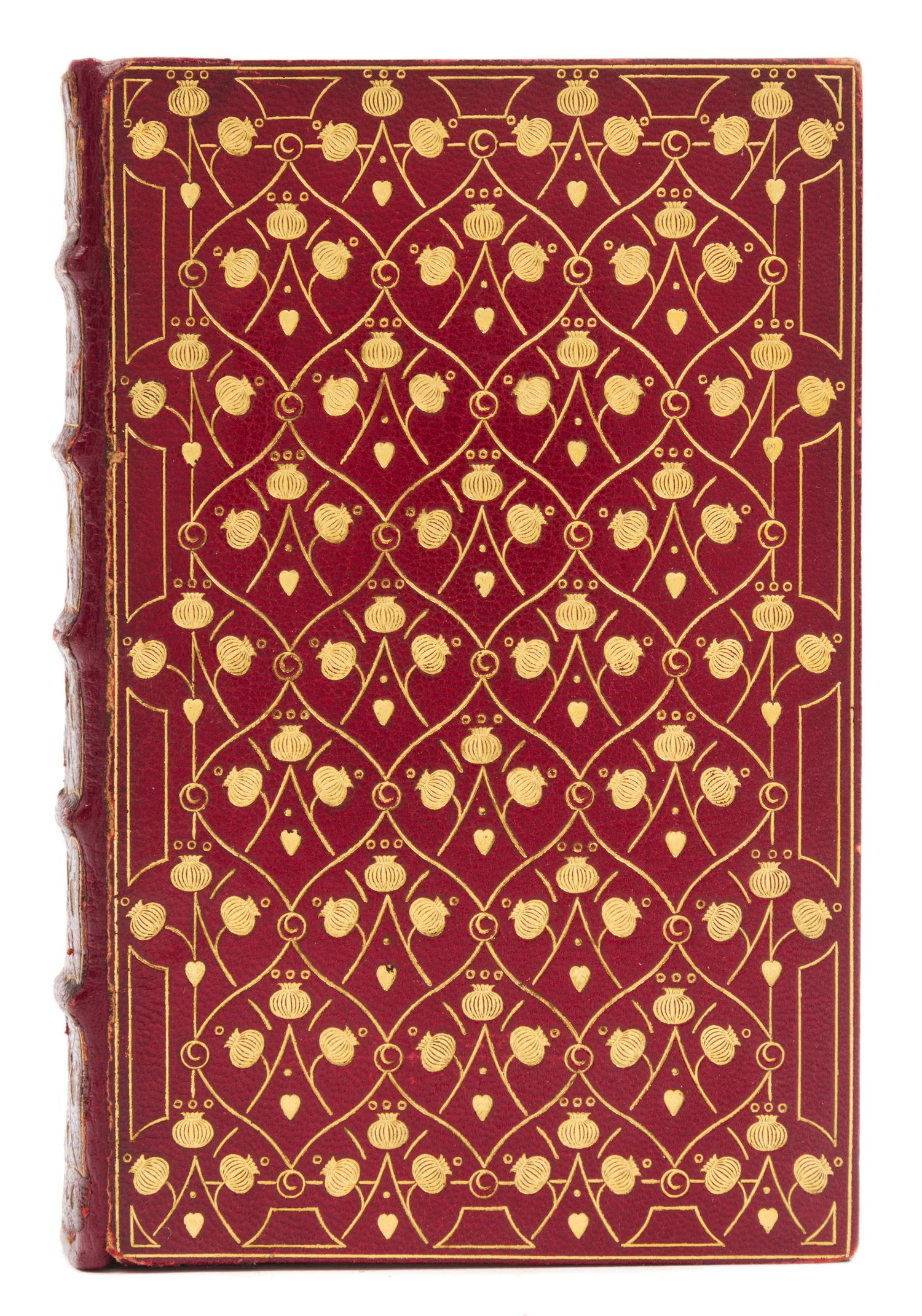 [DOVES BINDERY - COBDEN-SANDERSON]. SWINBURNE, Algernon Charles (1837-1909). Poems and Ballads. London: Edward Moxon & Co, 1866.