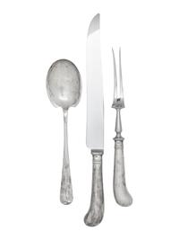 An English Silver Flatware Service Retailed by Tiffany and Co.