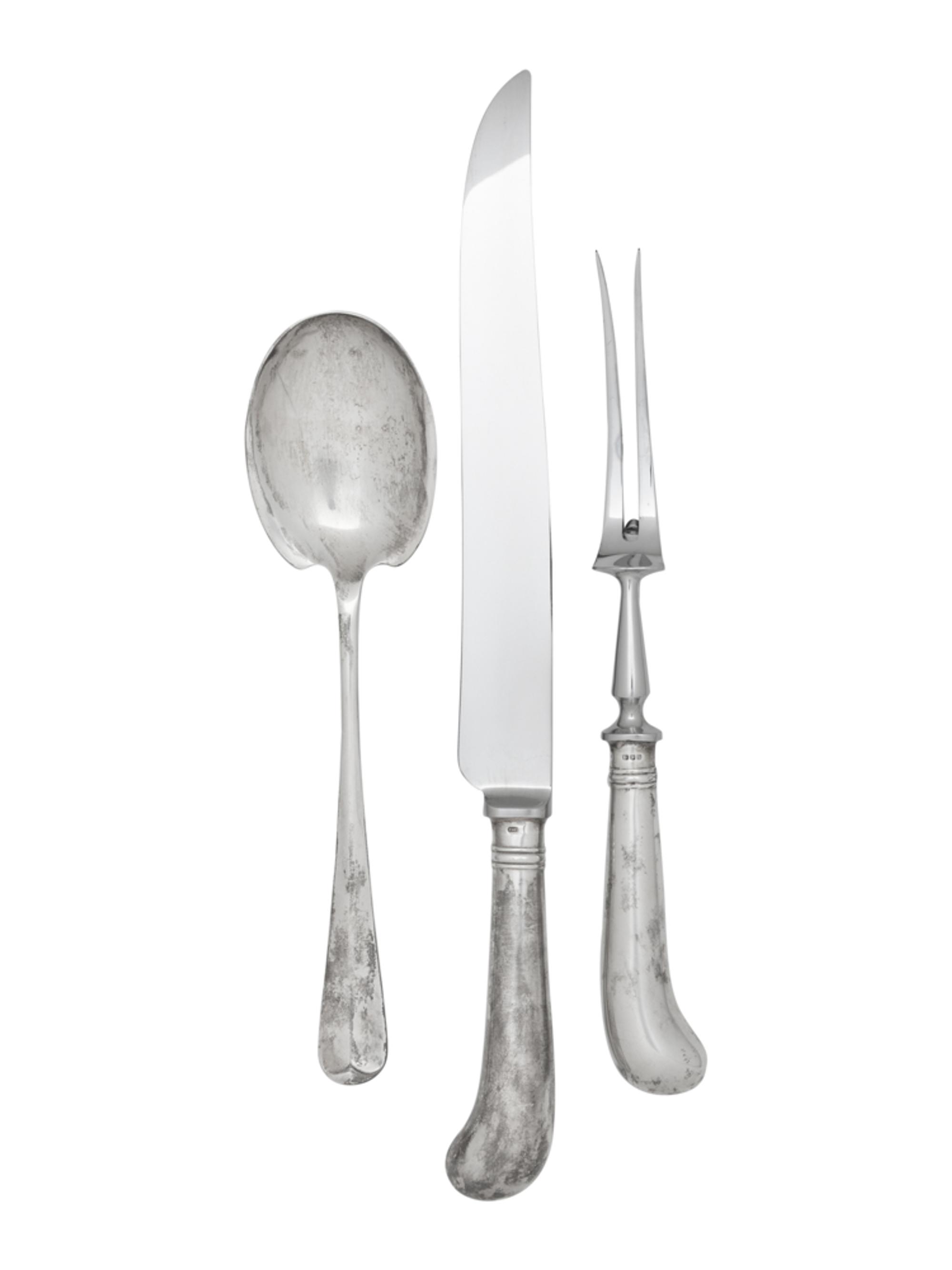 An English Silver Flatware Service Retailed by Tiffany and Co.