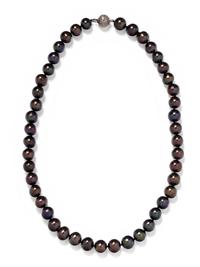 CULTURED TAHITIAN PEARL NECKLACE