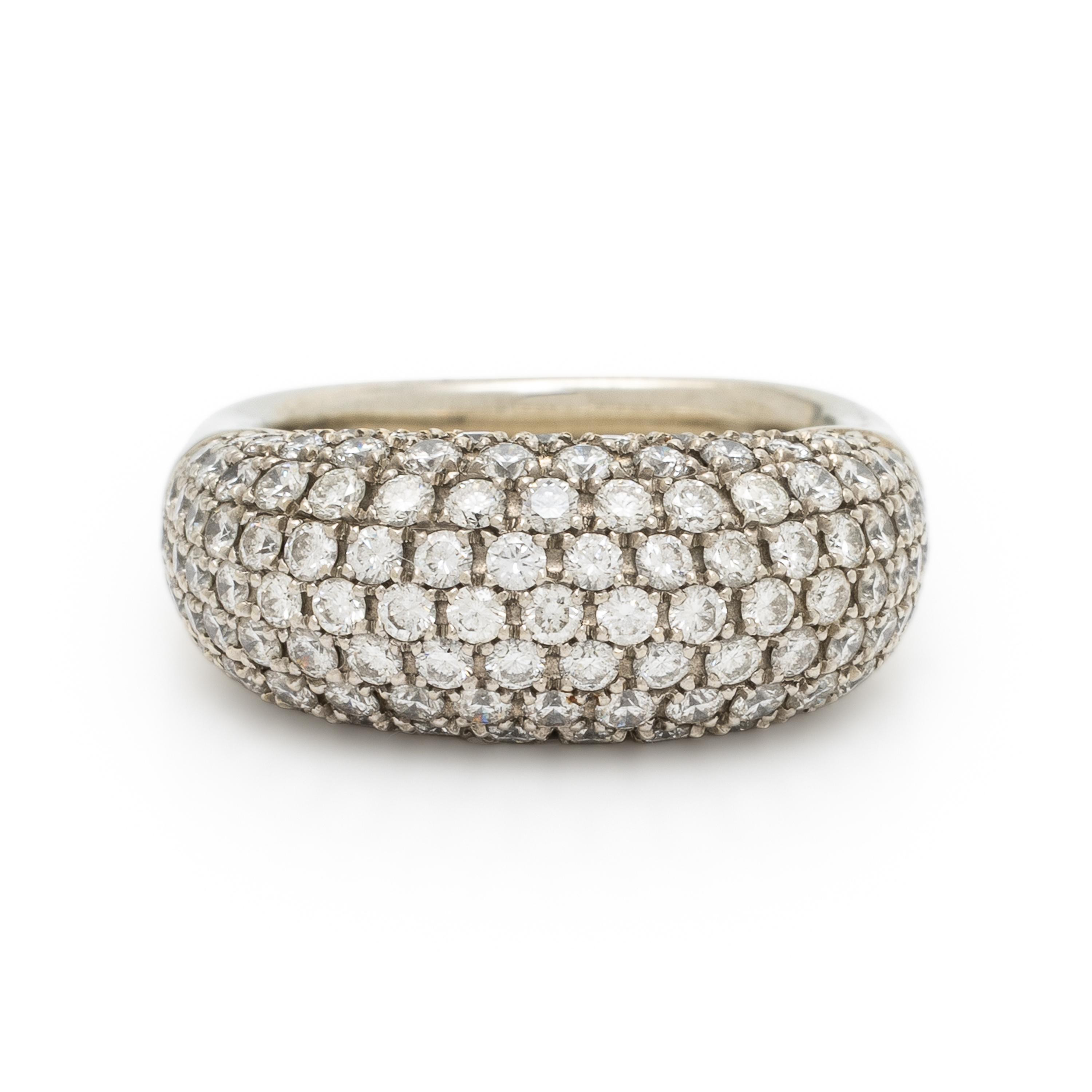 Jean Francois Albert, Diamond and White Gold Ring